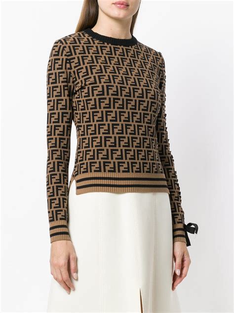 fendi sweater womens|fendi jumper women's sale.